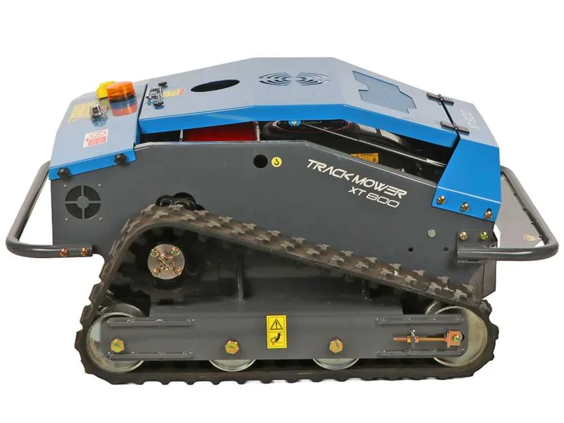 Vesco XT 800 - Robot débroussailleur à chenilles hybride (moteur thermique + batterie) - Radiocommandé
