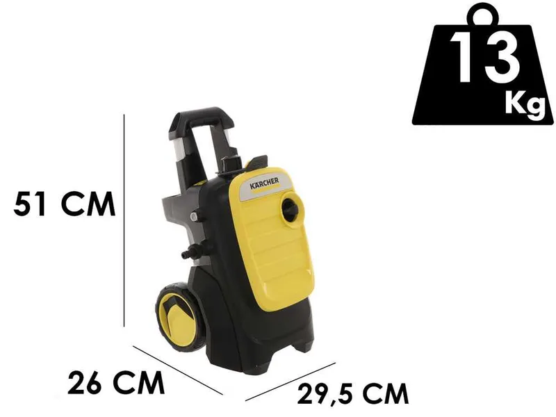 Nettoyeur haute pression à eau froide Karcher K5 Compact 500 lt/h - 145 bars