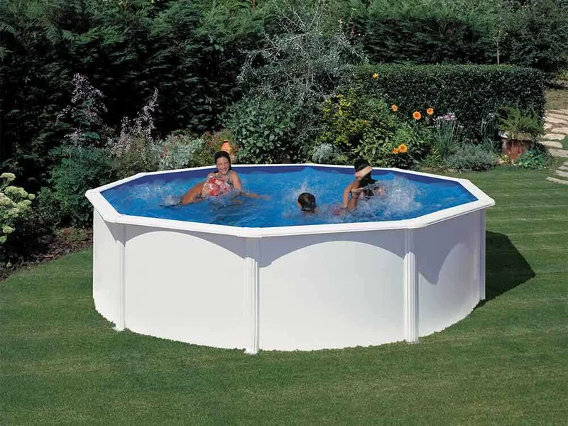 Gre Fidji Ronde Ø460 x 120 cm - Piscine hors-sol en acier