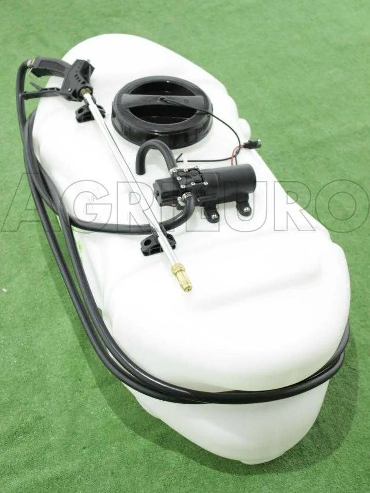 GeoTech CZ60A - Cuve de pulvérisation pour tracteur tondeuse - Pompe 12V - 60L