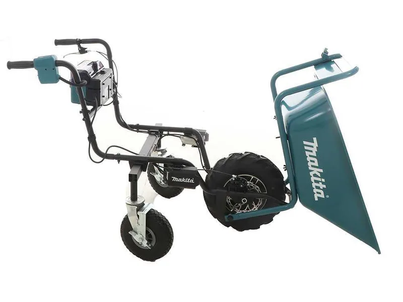 Brouette électrique à roues Makita DCU180 avec vasque - sans batteries