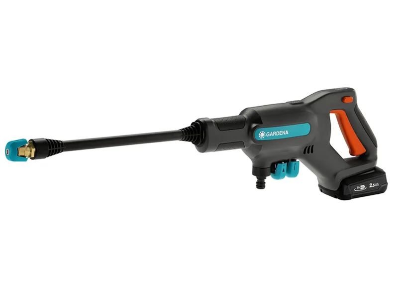 Gardena AcquaClean 24/18V Lithium - Pistolet haute pression - avec batterie 2.5A