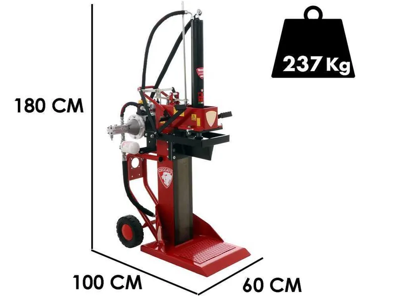 Ceccato BULL SPLE13T-650 - Fendeuse à bois électrique - Verticale - 400V