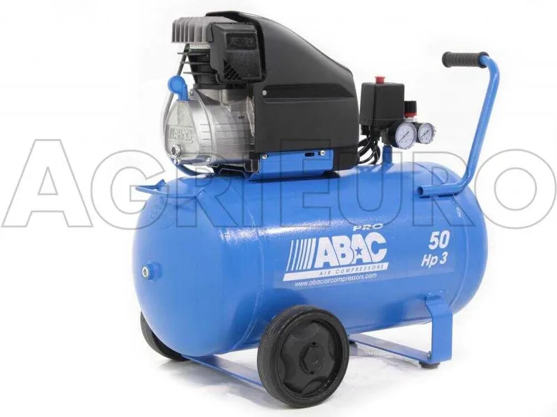ABAC Montecarlo L30P - Compresseur d'air électrique monophasé - Moteur 3 CV - 50 L