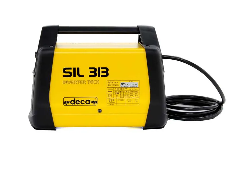 Deca SIL 313 - Poste à souder inverter (MMA) + Masque, courant continu (DC)