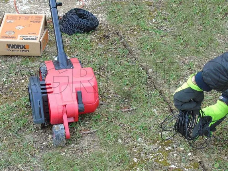 GeoTech - Coupe-bordure électrique - Enterre fil