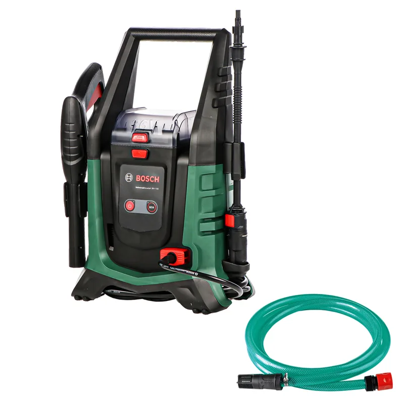 Bosch UniversalAquatak 36V-100 - Nettoyeur haute pression à batterie - 100 Bar - 36V + Tuyau auto-amorçante - sans batterie et sans chargeur