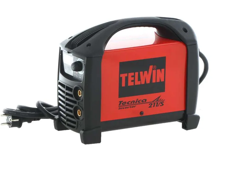Telwin 211S ACX - Poste à souder à inverter à électrode et TIG à courant continu - 180 A