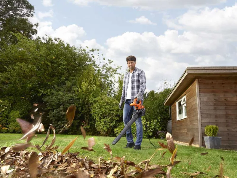 Black & Decker BEBLV290 - Souffleur aspirateur électrique à feuilles 3 en 1