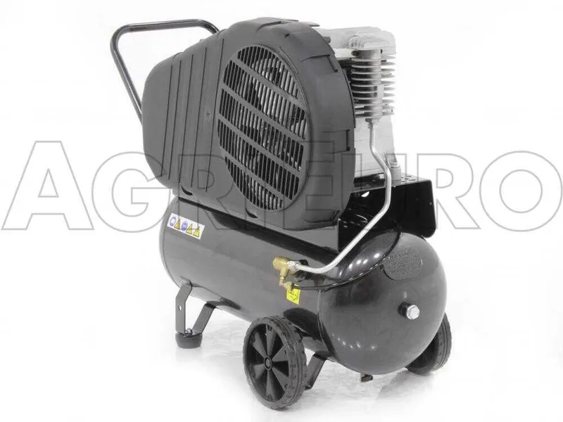 Nuair B 2800B/2M/50 TECH - Compresseur électrique monophasé à courroie - Moteur 2 CV - 50 L