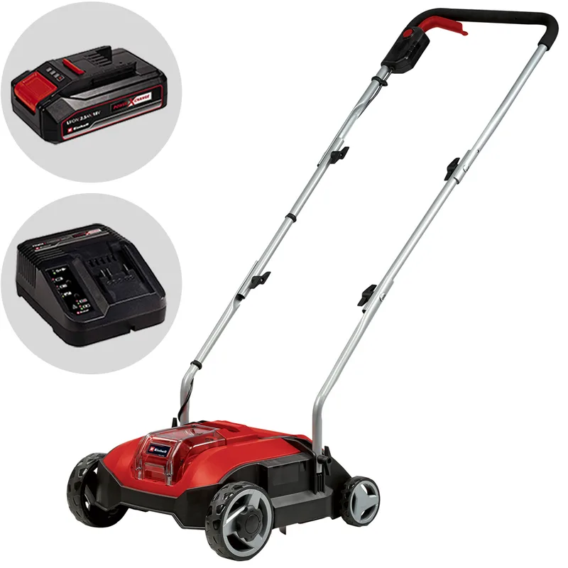 Einhell GC-SC 18/28 Li - Aérateur/Scarificateur à batterie 18V/2.5Ah