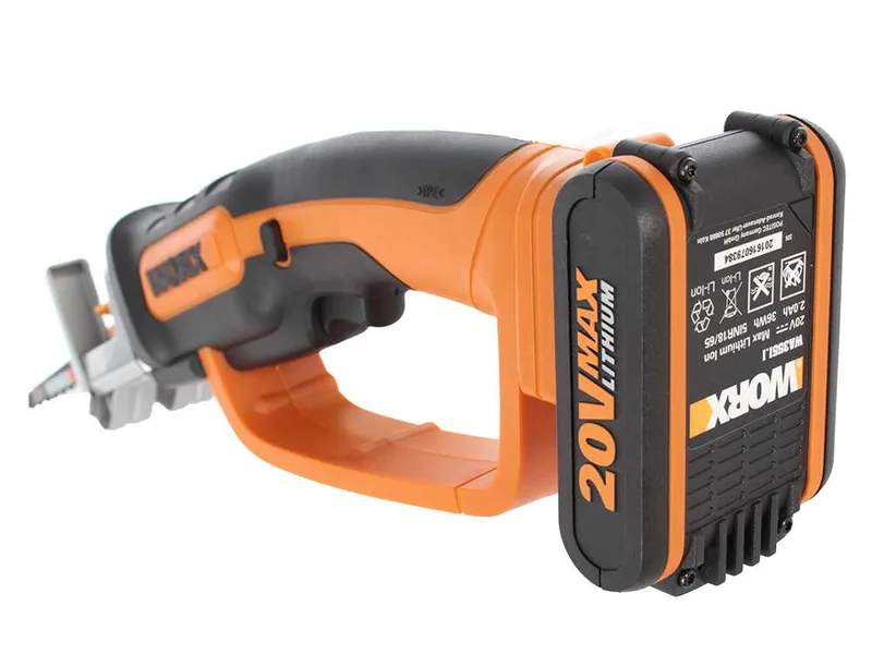 Worx WG894E - Scie alternative à batterie Li-ion 20V 2Ah