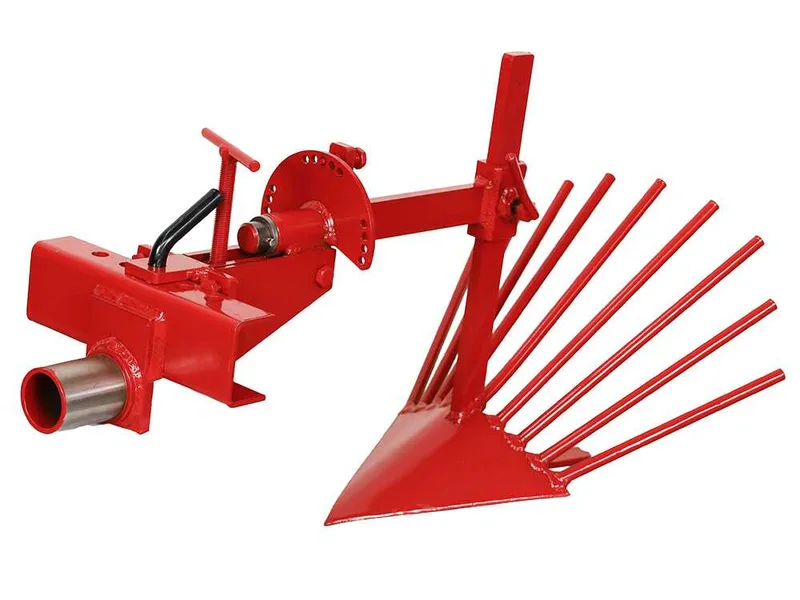 Arracheuse de pommes de terre AP-5 avec attache rapide réglable et barre porte-outils - Pour motoculteurs de 6 à 10 CV