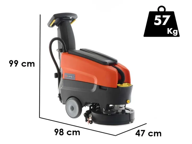 Comet PSW 15 E - Autolaveuse professionnelle électrique - 230 V