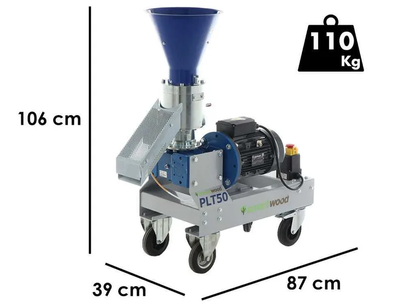 Smartwood PLT-50 - Presse à pellets électrique Monophasée