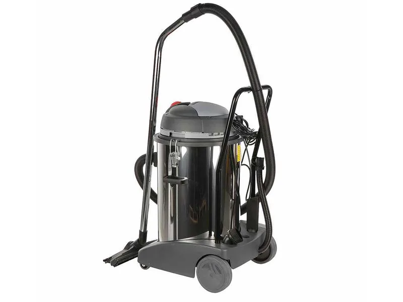 Comet CVP 278 X - Aspirateur bidon multifonctions - 78 litres - Poussières et Liquides - INOX