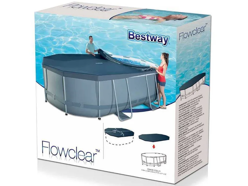 Bâche de piscine ovale Bestway 58424 - 300x200 cm