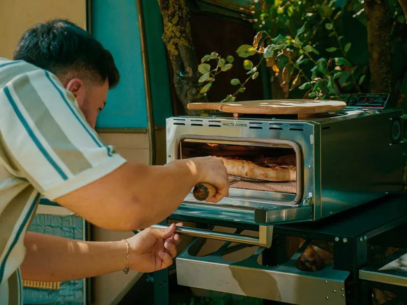 Macte Ovens Voyager twin advanced Gris - Four électrique à pizza - 2975 W
