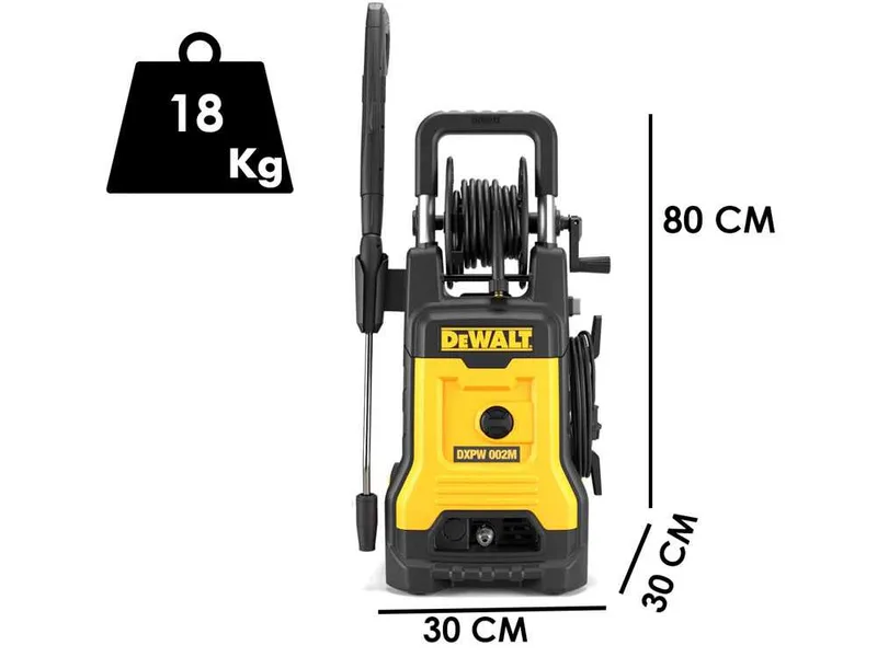 Nettoyeur haute pression DEWALT DXPW002ME - Pression max 150 bars