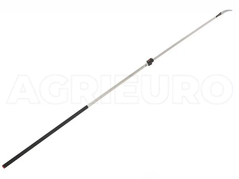 Scie courbée de 330 mm sur perche télescopique ovale en aluminium de 4 m Archman Art. 24+69