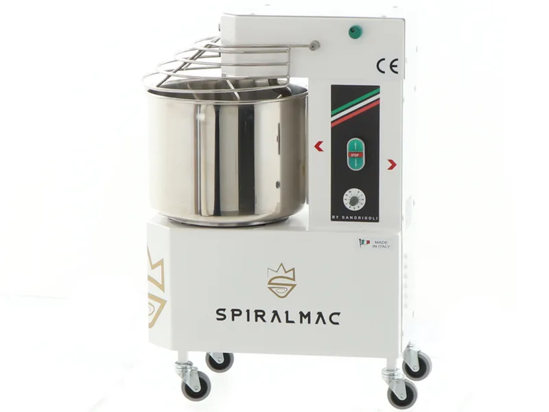 Pétrin à spirale spiralmac SV8 royal hh - Capacité de pâte 8 Kg - 10 vitesses