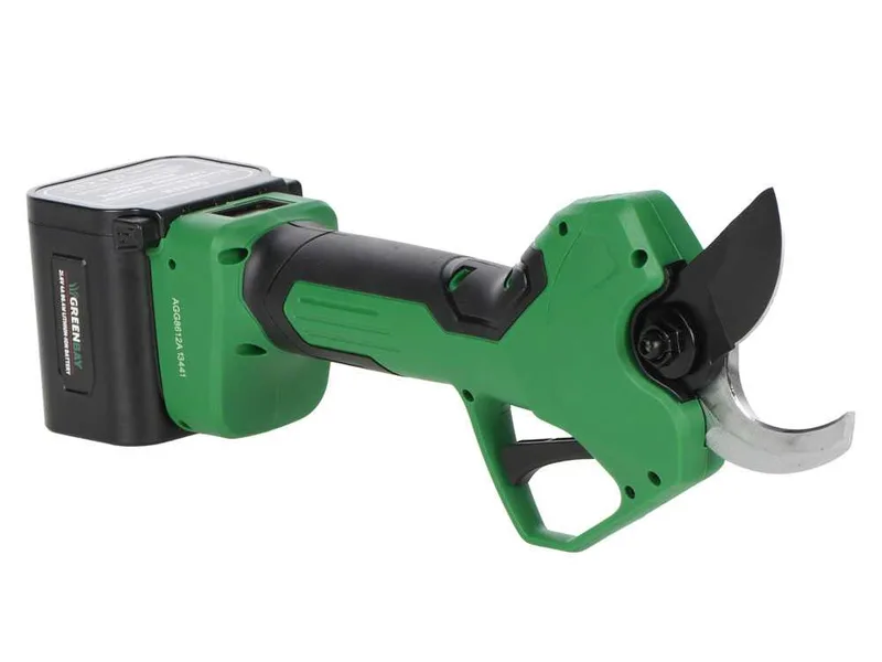 GreenBay TopCut 45 - Sécateur électrique de taille - 2x 21.6V 4Ah - Diamètre de coupe 45 mm