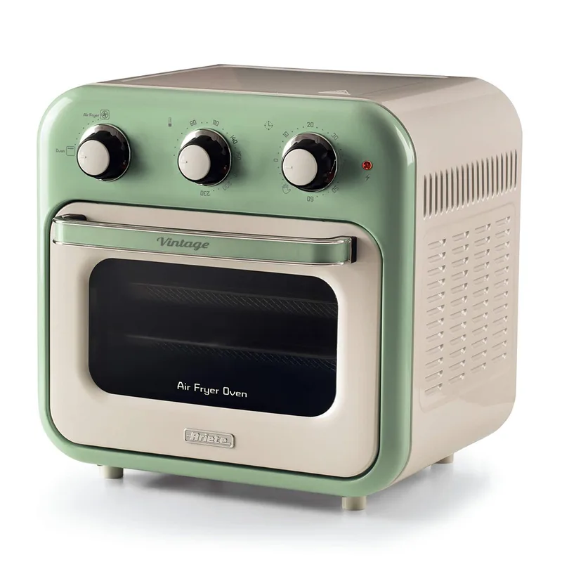 Ariete Vintage Vert - Friteuse à air et four électrique 16 L
