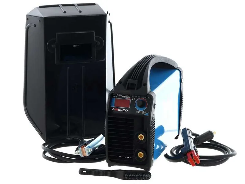 Poste à souder inverter à électrode MMA Awelco MIKRO 184 - 160A - 230V @160A - valise/kit