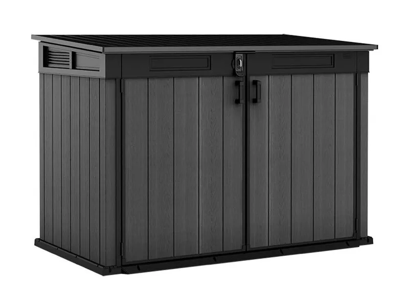 Keter Cortina Mega - Coffre de rangement de jardin - 190,5 x 109 x 132,5 cm
