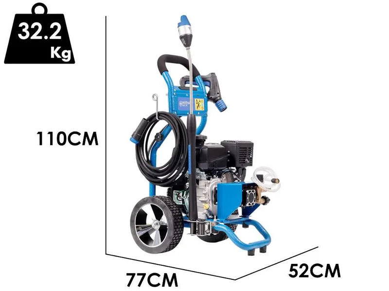 Nilfisk MC 3C 180/750 PET - Nettoyeur haute pression thermique - Moteur Kohler CH270