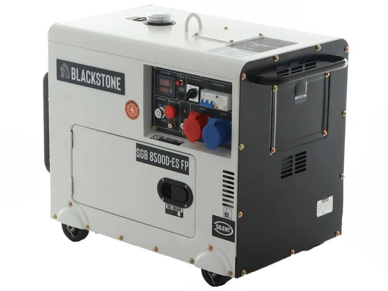 Blackstone SGB 8500 D-ES FP - Groupe électrogène diesel FULLPOWER - Puissance Nominale 6.3 kW