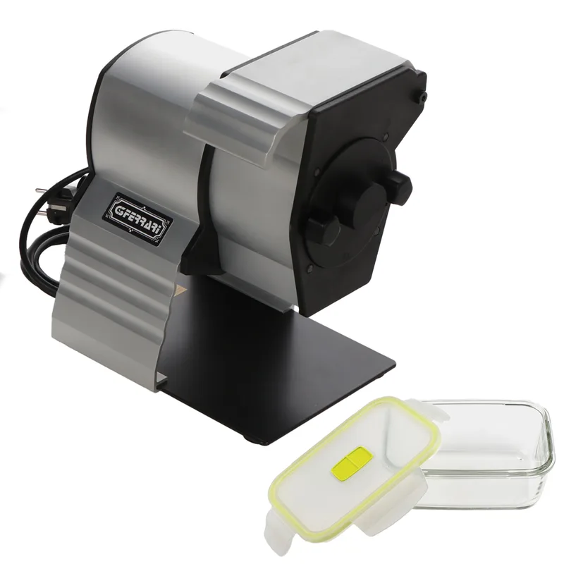 G3 Ferrari Parmino Pro - Râpe à fromage électrique de table en aluminium - 250W