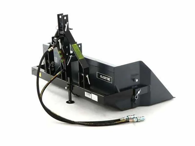 Godet arrière hydraulique pour tracteur BlackStone B-PAL H 160 - de 160 cm - Charge 700Kg