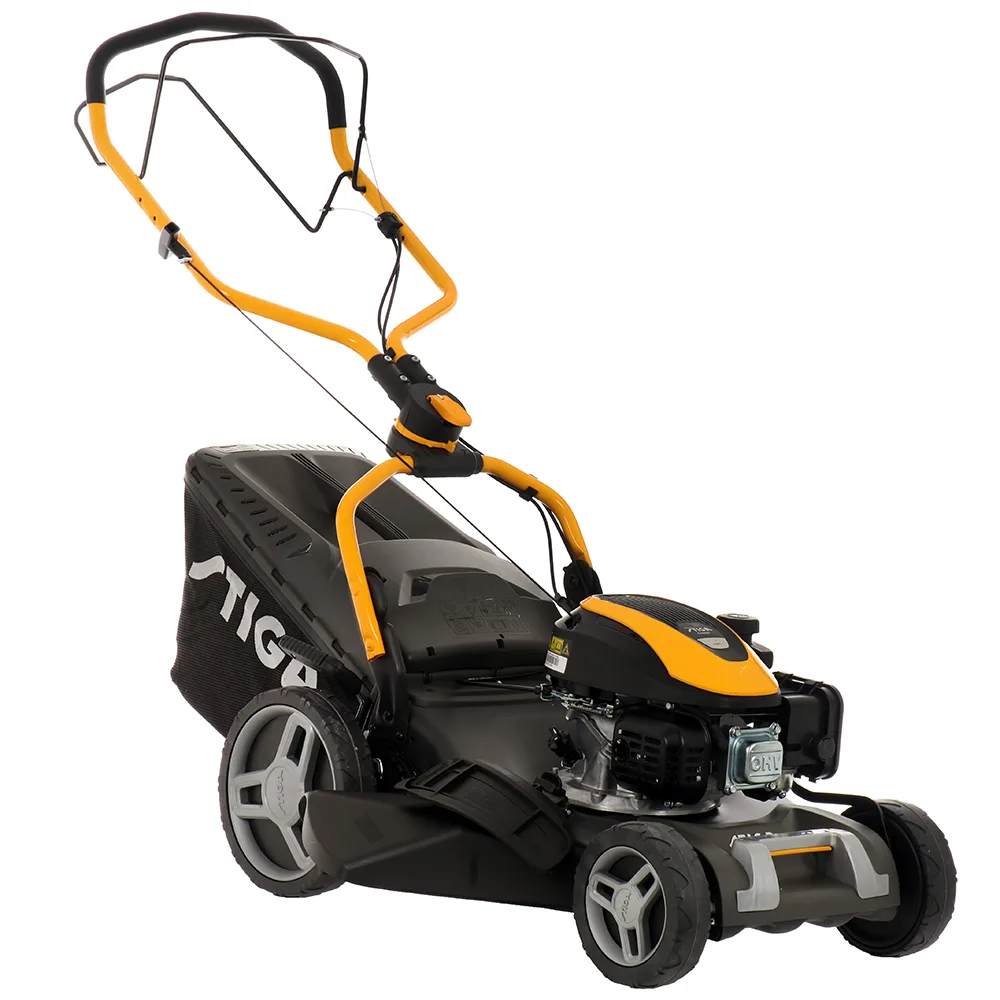 Stiga COMBI 748 S - Tondeuse à gazon thermique tractée - 4 en 1 - Moteur ST 140