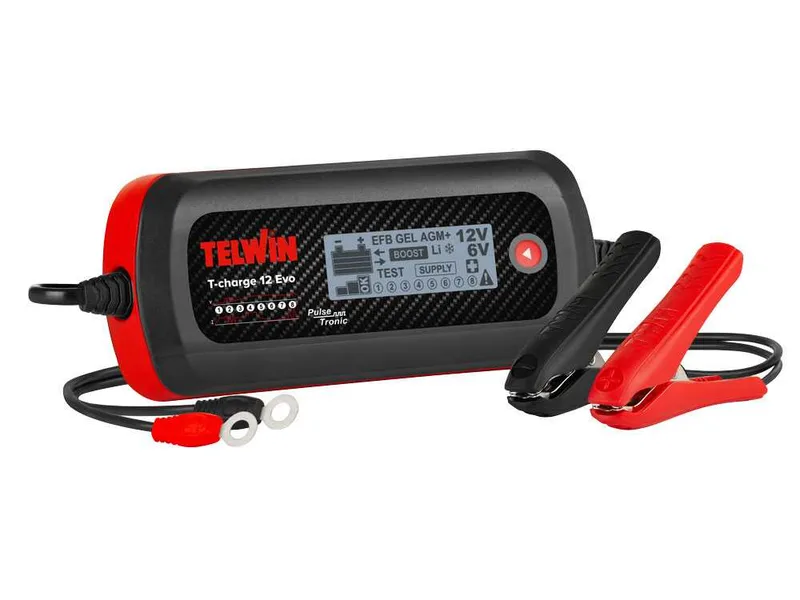 Telwin t-charge 12 evo - Chargeur mainteneur automatique