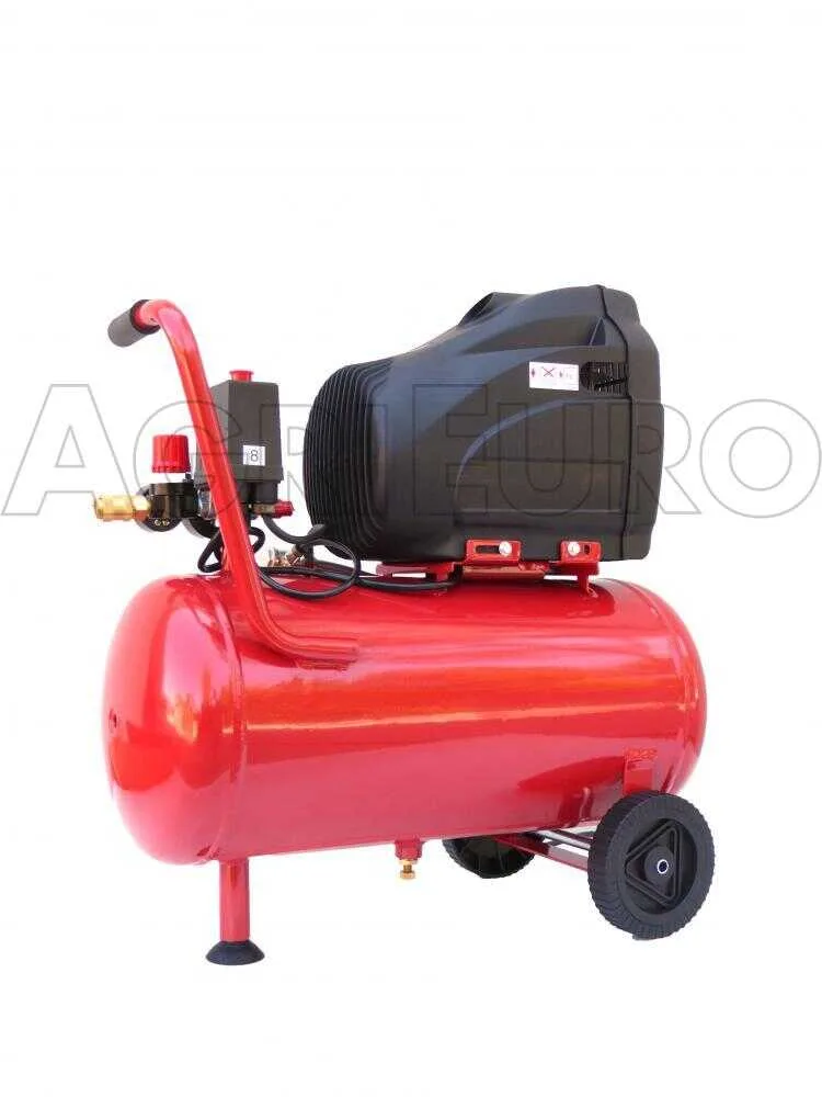 Fini Ciao 24 - Compresseur d'air électrique portatif monophasé, oil-less - Moteur 1.5 CV - 24 L