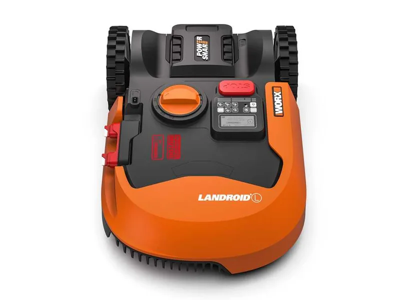 Worx Landroid L WR155E - Robot tondeuse - Avec périmètre - Batterie au lithium - L2000 - Capteurs d'obstacles