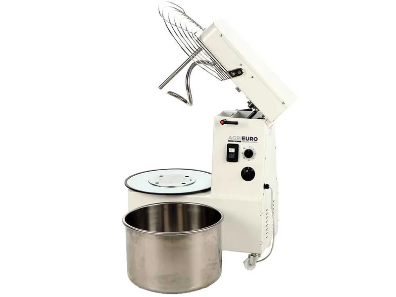 Pétrin à spirale tête relevable Mixer 5000 T-2G Deluxe - De 40 Kg triphasé 2 vitesses