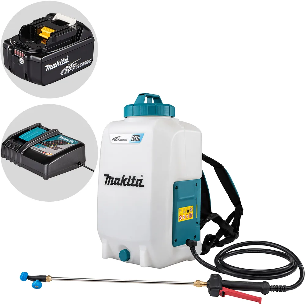 Makita DUS158Z - Pulvérisateur dorsal à batterie 18 V - 3 Ah