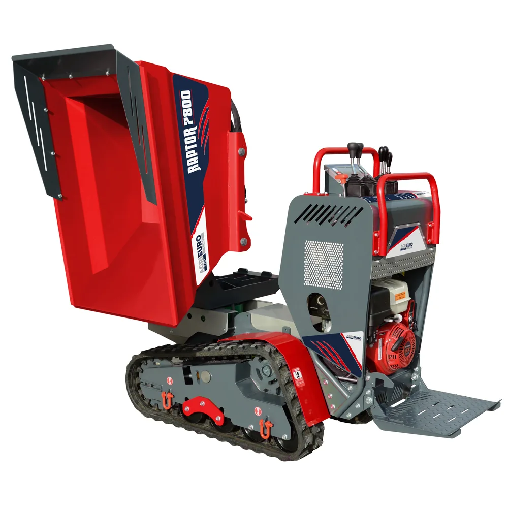 Brouette à moteur sur chenilles AgriEuro Top-Line RAPTOR 7800 HDT - Honda GX390
