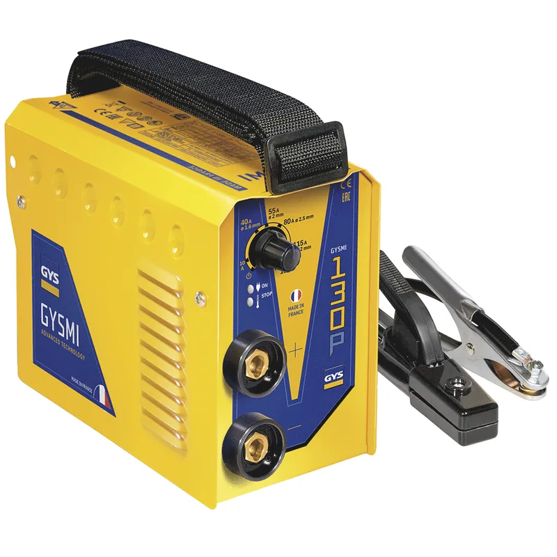 GYS GYSMI 130P - Poste à souder Inverter (MMA) - à courant continu (DC) - Mallette