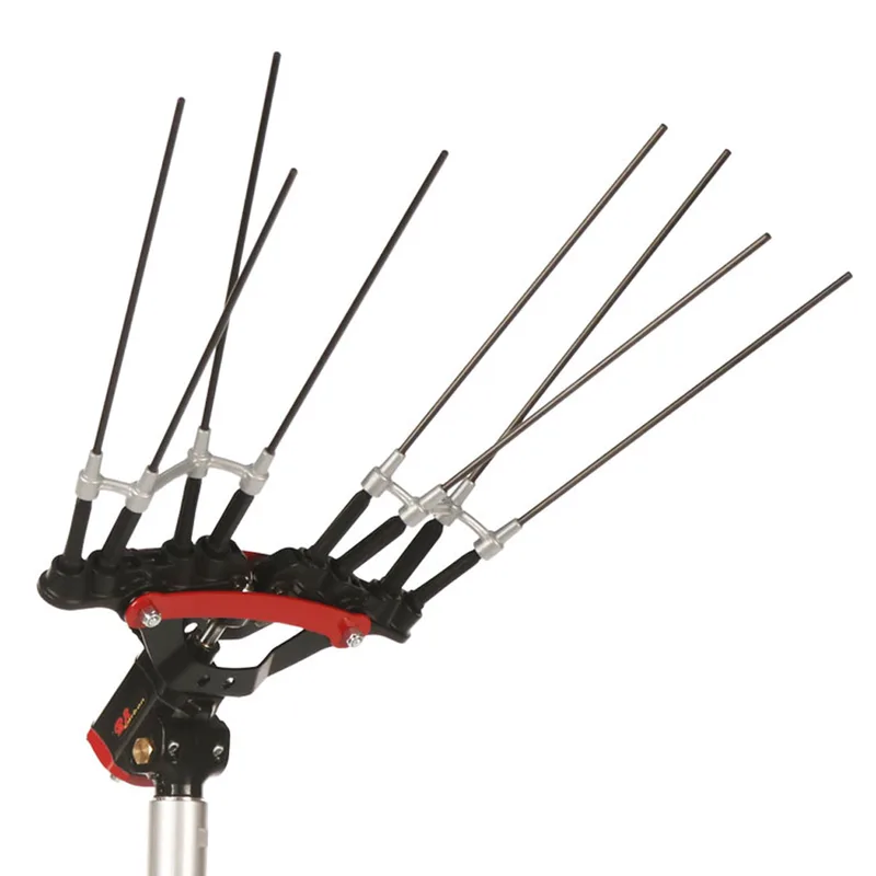 Lisam R8 Carbon - Peigne vibreur pneumatique - secoueur à olives 6-8 bars - 1600 battements par minute