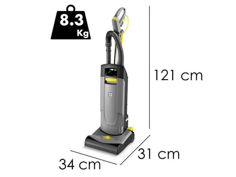 Karcher CV 30/1 - Aspirateur électrique avec nettoyeur de tapis - 850 W