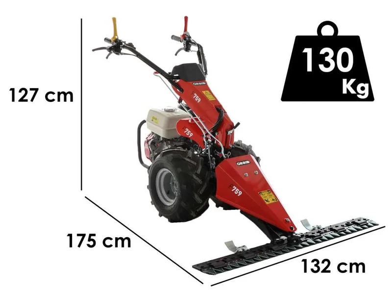 Ginko MGM FC 759 - Motofaucheuse multifonction - Honda GX390