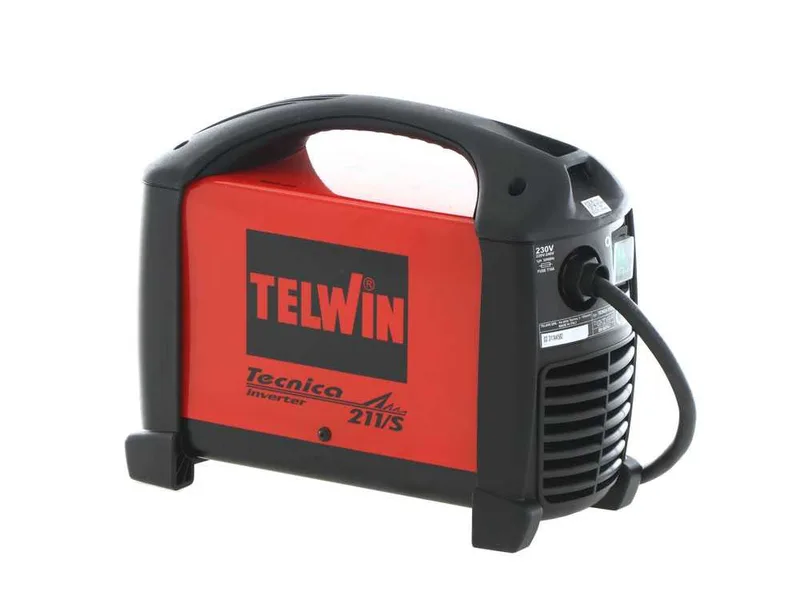 Telwin 211S ACX - Poste à souder à inverter à électrode et TIG à courant continu - 180 A