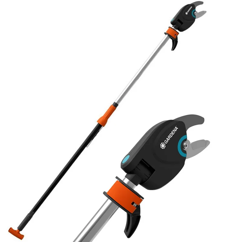 Gardena StarCut 160 plus - Long coupe-branches sur perche de rallonge de 160 cm - Ø 32 mm