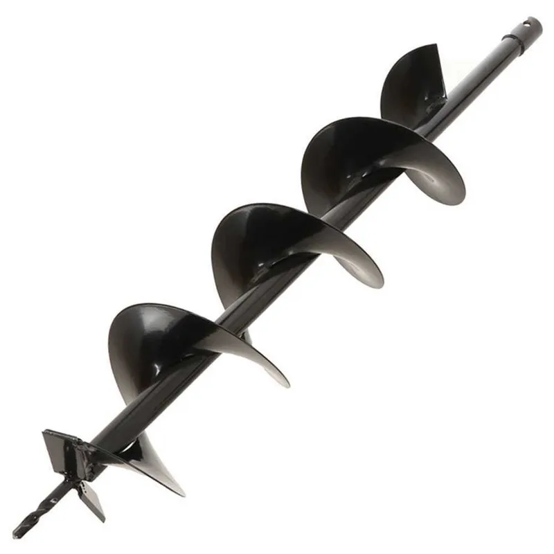 Mèche de 150mm de diamètre pour tarière thermique BlackStone - raccord transmission de 20 mm
