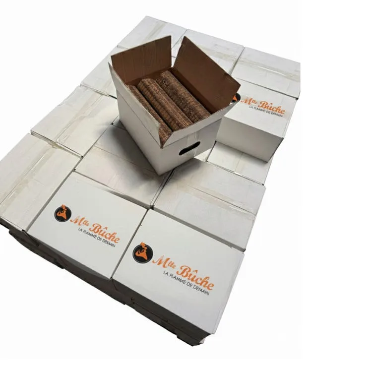 Buches compressées Haute Performance - 39 cartons de 6 bûches - 1 naturelles