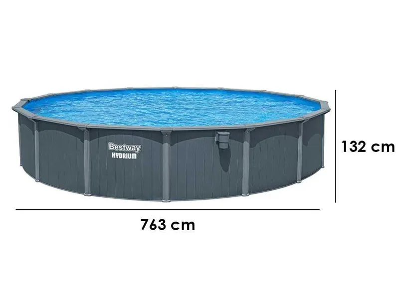 Bestway Hydrium 561RP - Ø732x132 cm - Piscine ronde