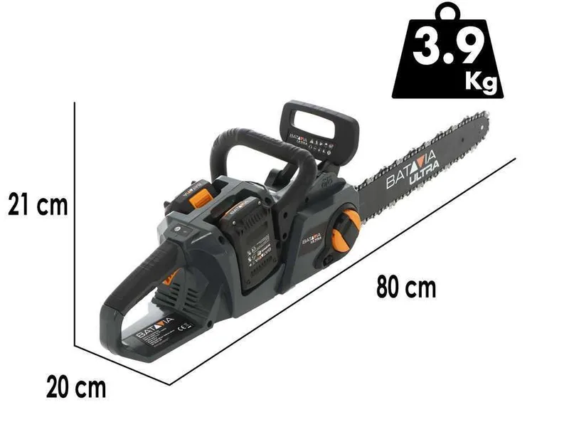 Batavia - Tronçonneuse dà batterie - 2 x 18 V